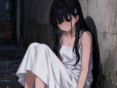 【白朵】角落里的少女