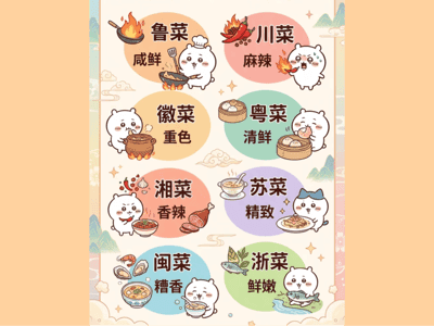 你爱吃的八大菜系变成天降帅哥来吃你🥣