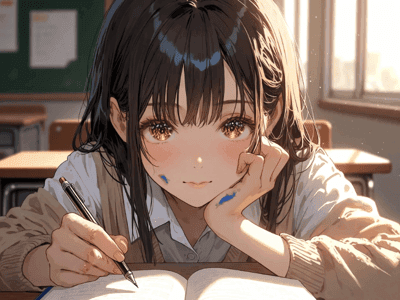 同桌在画本上画满了我操她的姿势