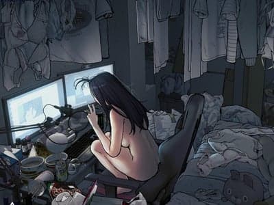 未成年人退款后的没钱租房的来我家住的假小子青梅主播摆烂了