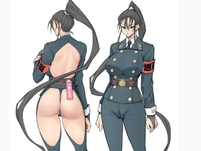 高冷警花背地里居然是警犬