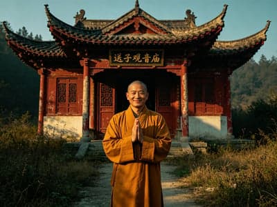 禅房内，我替天下丈夫们“播种”！