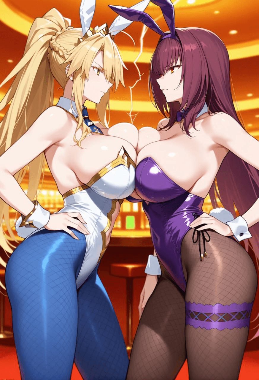 阿尔托莉雅VS斯卡哈 (#FGO)