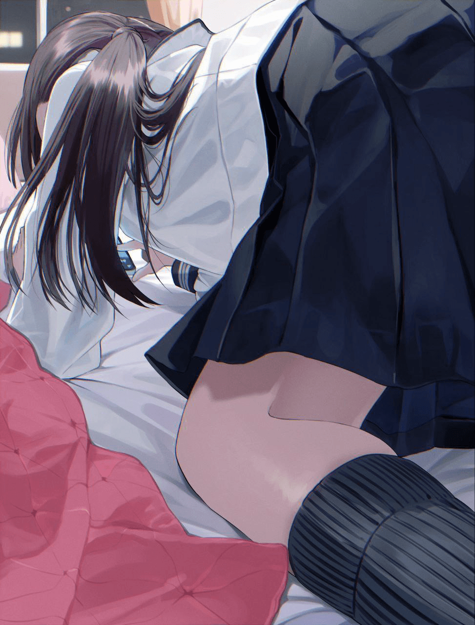 妹妹只顾着玩手机怎么办?