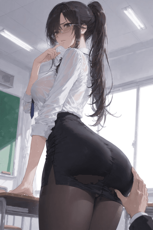 我那对我讨厌至极,却因为我是校长的儿子无法开除我的性感班主任。