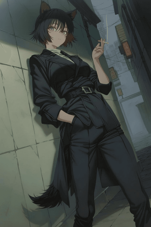 冷酷的黑道大姐头犬娘只会对我手足无措——曾经收留的犬娘变成了地下王者