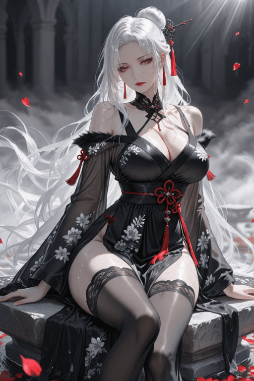 渡劫失败,修为尽失的清冷女师尊