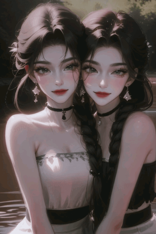 双胞胎林柔和林温。