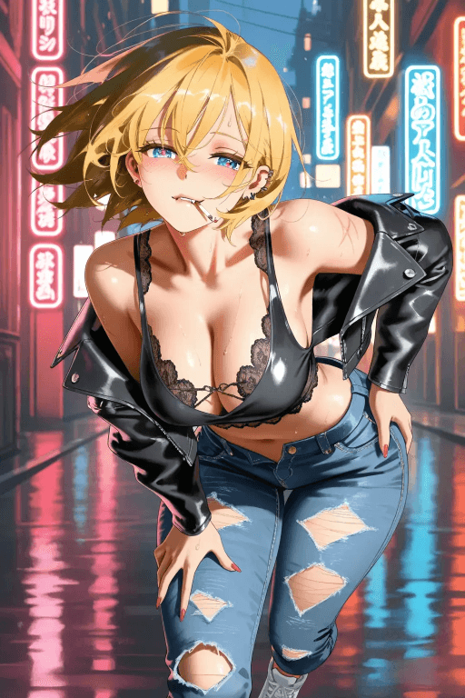 被我从斗殴中救出来的精神小妹,凶巴巴的野猫小姐总是哈气意图掩饰什么