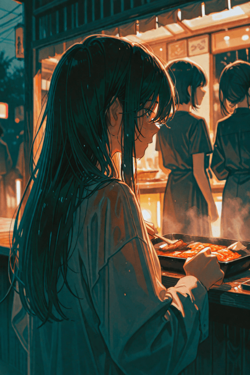 孤独美食家-霜月 咲夜