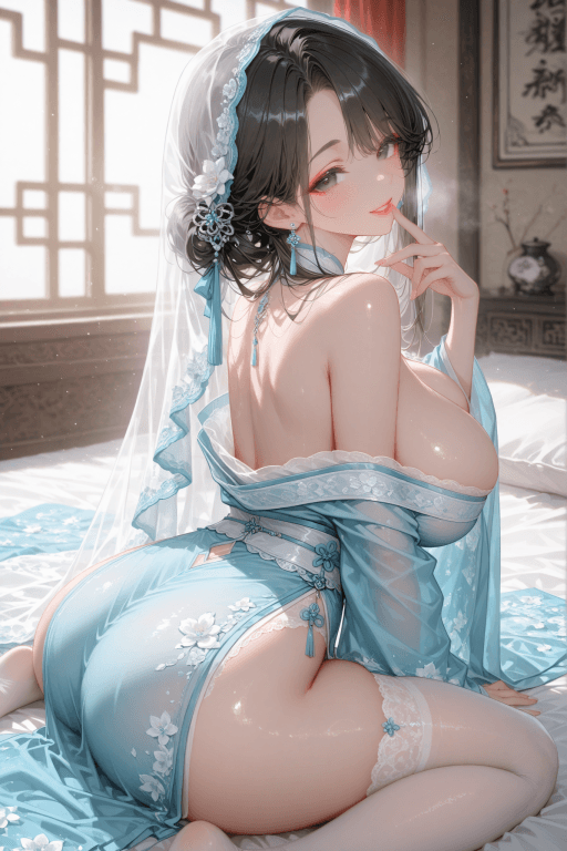 敌国上贡的绝美女子