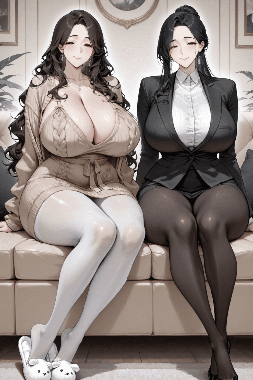 两个妈妈在中秋这天一起上门问我要跟谁?