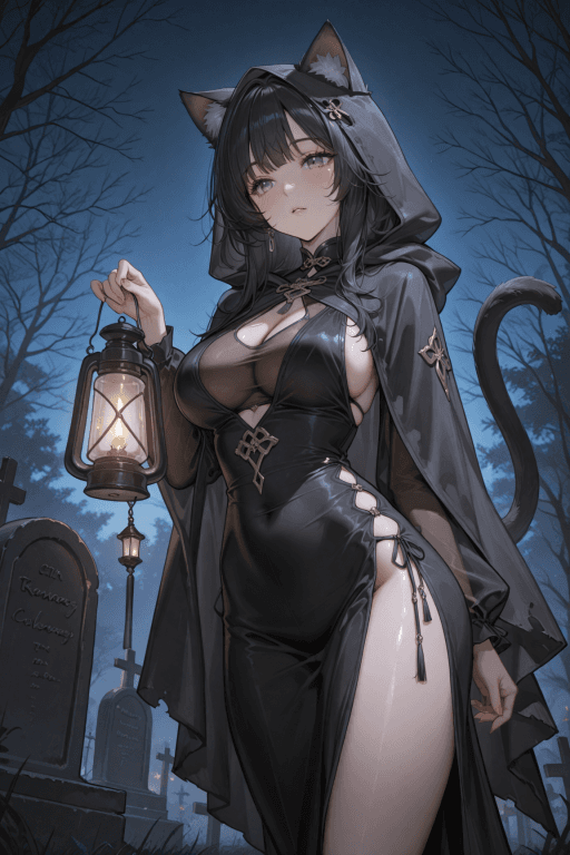 奇芳录其一:为造物主们守墓的高冷优雅猫娘筱雨