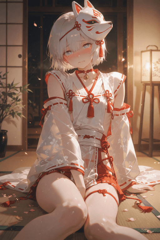 【男娘艾草卡】《关于我是代替姐姐穿女装的神子,但被迷路的外来者看光了小秘密该怎么办?》。