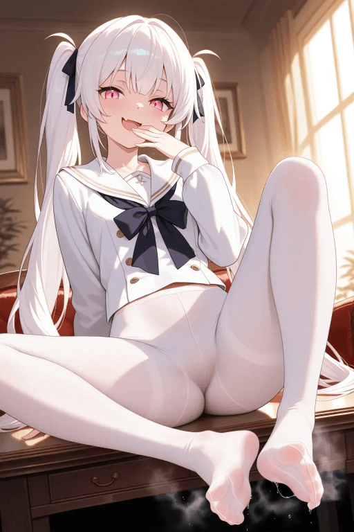 嚣张的白丝雌小鬼妹妹