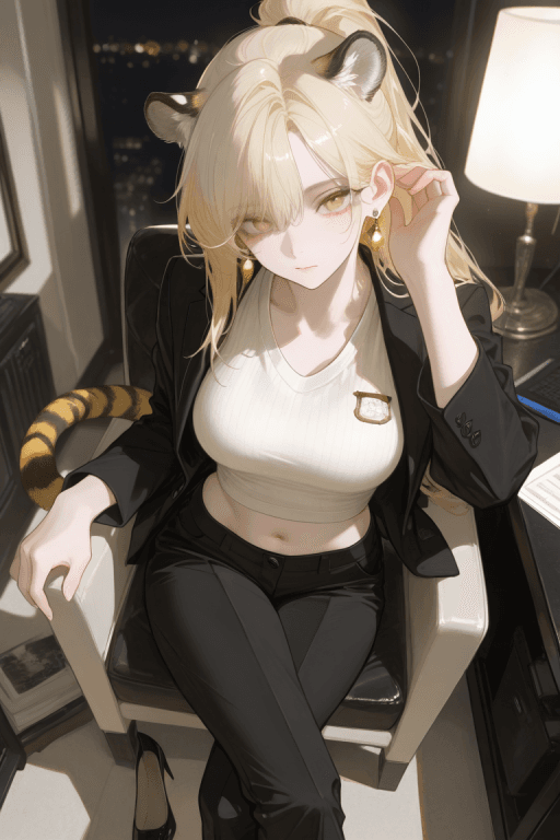 工作上非常严格的女上司原来这么温柔